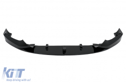 Első lökhárító spoiler BMW 5-ös G30 Limousine G31 Touring (2017-2019) M Sport Design Piano Black-image-6100945