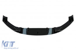Első lökhárító spoiler BMW 5-ös G30 Limousine G31 Touring (2017-2019) M Sport Design Piano Black-image-6100946