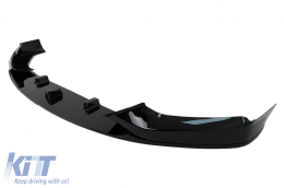 Első lökhárító spoiler BMW 5-ös G30 Limousine G31 Touring (2017-2019) M Sport Design Piano Black-image-6100947