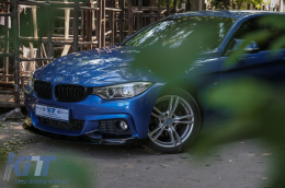 Első lökhárító spoiler BMW F32 F33 F36 Coupe Cabrio Grand Coupe 2013-2019 modellekhez-image-6094375