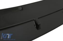 Első lökhárító spoiler BMW X3 G01 (2017-) zongoralakk fekete-image-6082888
