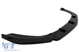 Első lökhárító spoiler Mercedes A-osztály W177 V177 Sport-Line / A35 (2018-tól) modellekhez, zongoralakk fekete-image-6092881
