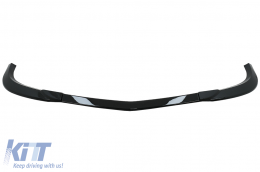 image-0-Első lökhárító spoiler Mercedes C-osztály W204 S204 C204 Sport Line (2011-2015) modellekhez, fényes fekete