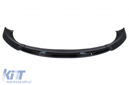 Első lökhárító spoiler Tesla Model 3 (2017-) - zongoralakk fekete-image-6071228