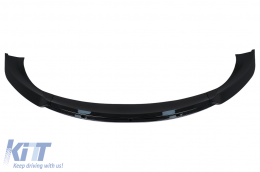 Első lökhárító spoiler Tesla Model 3 (2017-) - zongoralakk fekete-image-6071229