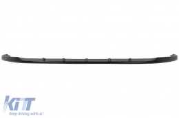 Első lökhárító spoiler VW Transporter T6 2015+ modellekhez, fényes fekete-image-6113673