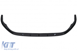 Első lökhárító spoiler VW Transporter T6 2015+ modellekhez, fényes fekete-image-6113677