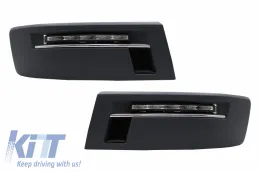 Első lökhárító spoiler VW Transporter Multivan Caravelle T5 T5.1 Facelift (2010-2015), embléma nélküli hűtőráccsal, Sportline Design-image-6051940