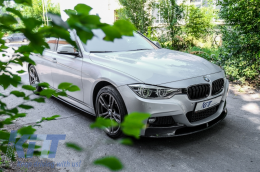 Első lökhárító Spoiler  BMW 3 Series F30/F31 (2011-) M-Performance karbonszálas borítás-image-6065856