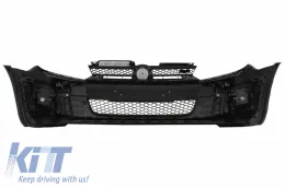 Első lökhárító spoilerrel, zongorafekete, VW Golf VI (2008-2013), GTI dizájn-image-6072324