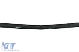 Első lökhárító toldat Mercedes C-osztály C63 C63S W205 S205 (2014-2018) Limousine T-Model Edition 1 Design Fekete-image-6076222