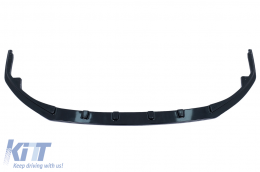 Első lökhárító toldat spoiler Peugeot 308 Mk3 (2021-Up) - Piano Black-image-6101348