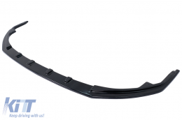 Első lökhárító toldat spoiler Peugeot 308 Mk3 (2021-Up) - Piano Black-image-6101349