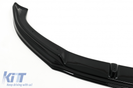 Első lökhárító toldat spoiler VW Transporter Multivan Caravelle T5 Facelift (2010-2015) Standard lökhárítóhoz-image-6092163