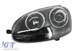 
Első lökhárító VW Golf V 5 MK5 2003-2007 modellekhez, GTI Design, Xenon hatású fényszórókkal-image-6074550