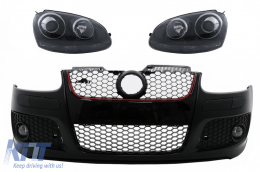 image-66-
Első lökhárító VW Golf V 5 MK5 2003-2007 modellekhez, GTI Design, Xenon hatású fényszórókkal