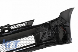 Első lökhárító VW Golf VII (7.5) 17-20 Facelift modellhez LED ködlámpákkal GTI Look & hűtőrács-image-6298983