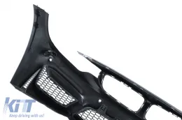 Első lökhárító zongorafekete hűtőráccsal BMW 4 F32 Kupé F33 kabrió F36 Gran Kupé (2013-2017) modellekhez, M4 Dizájn-image-6111565