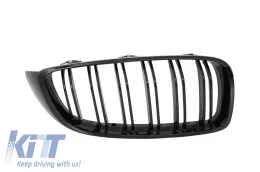 Első lökhárító zongorafekete hűtőráccsal BMW 4 F32 Kupé F33 kabrió F36 Gran Kupé (2013-2017) modellekhez, M4 Dizájn-image-6111568