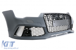 Első Lökhárító  AUDI A7 4G Facelift (2015-2018) RS7 Design Középső Rács Nélkül-image-6041100
