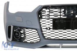 Első Lökhárító  AUDI A7 4G Facelift (2015-2018) RS7 Design Középső Rács Nélkül-image-6041101