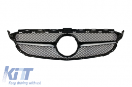 image-25-Első Rács Mercedes Benz C-osztály W205 S205 C205 A205 (2014-up) AMG C63 Design