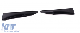 Első spoiler splitter matt fekete BMW 3-as E90 E91 08-12-image-6192064