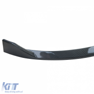 Első spoiler toldat lökhárítóra carbon look Audi A5 8T 8F 2011-2017-image-6192823