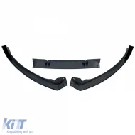 Első spoiler toldat lökhárítóra carbon look Audi A5 8T 8F 2011-2017-image-6192826