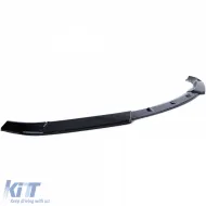 Első spoiler toldat lökhárítóra fényes fekete BMW 3-as E46 Sedan Touring 2001-2005-image-6192813