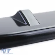 Első spoiler toldat lökhárítóra fényes fekete BMW 3-as E46 Sedan Touring 2001-2005-image-6192815