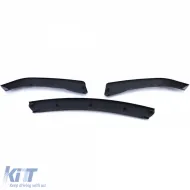 Első spoiler toldat lökhárítóra fényes fekete BMW 3-as E46 Sedan Touring 2001-2005-image-6192818