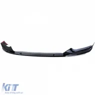 Első spoiler toldat lökhárítóra fényes fekete BMW 5-ös G30 G31 2016-tól-image-6202852