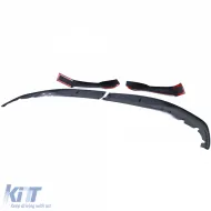 Első spoiler toldat lökhárítóra fényes fekete BMW 5-ös G30 G31 2016-tól-image-6202858