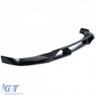 Első spoiler toldat New Performance fényes fekete BMW X3 G01 21--image-6264163