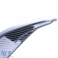 Első spoiler toldat performance carbon look VW Golf 6 5K1 2008-2012-image-6192253