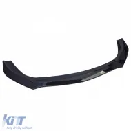 Első spoiler toldat sport fekete fényes Mercedes A W177 V177 2018-tól-image-6194393
