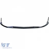 Első spoiler toldat sport look fényes fekete Mercedes C W205 S205 14-21-image-6203882