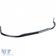Első spoiler toldat sport look fényes fekete Mercedes C W205 S205 14-21-image-6203883