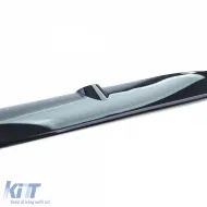 Első spoiler toldat sport look fényes fekete Mercedes C W205 S205 14-21-image-6203885