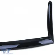 Első spoiler toldat sport look fényes fekete Mercedes C W205 S205 14-21-image-6203886