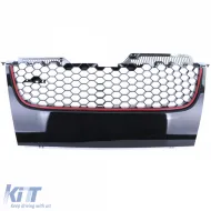 Embléma nélküli hűtőrács + lökhárító rács szett VW Golf 5 GTI 03-09-image-6252295