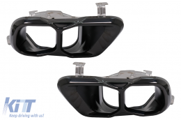 Embouts de silencieux d'échappement pour BMW X5 G05 X6 G06 X7 G07 M-Package 2018+ M Sport Design-image-6103860