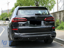 Embouts de silencieux d'échappement pour BMW X5 G05 X6 G06 X7 G07 M-Package 2018+ M Sport Design-image-6104072