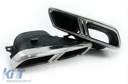 Embouts de silencieux pour Mercedes W205 S205 C205 A205 C292 W213 W222 W166 W253 X253 C253 C217-image-6128858