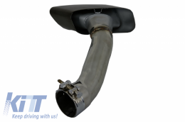 Embouts silencieux d'échappement pour BMW X6 E71 2008-2014 V8 Design Noir-image-6033801