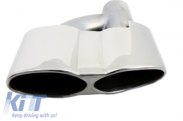 Embouts silencieux d'échappement pour Mercedes S W221 05-13 S65 S63 Design-image-6097753