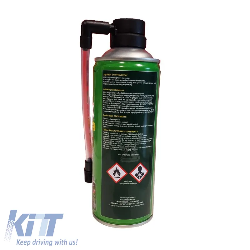 Emergency Tyre Weld Puncture Repair "Quick" Guard 450ml