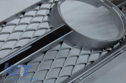 Emprós Grília katállhlh gia MERCEDES C-Class W204 S204 Limouzína Statheró salóni (2007-2014) Athlhtikó Brushed Dark Gkri SL Look-image-6051829