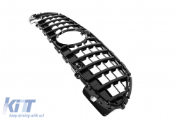 Emprós Grília katállhlh gia Mercedes C-Class W206 Sedan S206 T-Modell (2021-Up) GT-R Panamericana Schediasmós Mavro-image-6099959